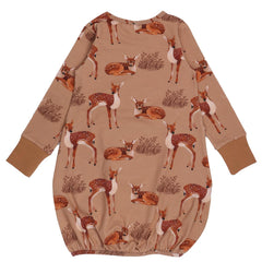 Pamuklu (organik) uzun kollu elbise