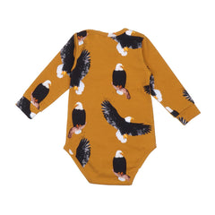 Langarm Body aus Baumwolle (Bio)