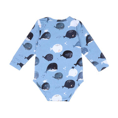 Langarm Body aus Baumwolle (Bio)