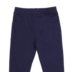 Marinblå blazer - Leggings