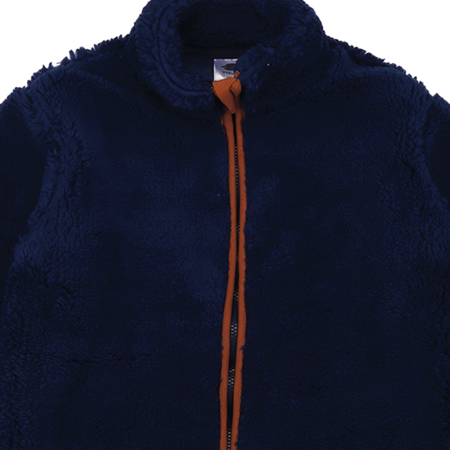 Navy Fleece-Fleece Jacket