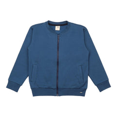 Marineblauw - Jack met rits