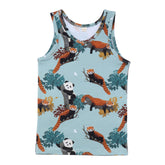 Amigos Panda - algodão (biológico)