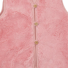 Pink Fleece-Fleece Vest 104