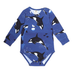 Body de manga larga de algodón (orgánico)