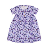 Purple Violas-Dress