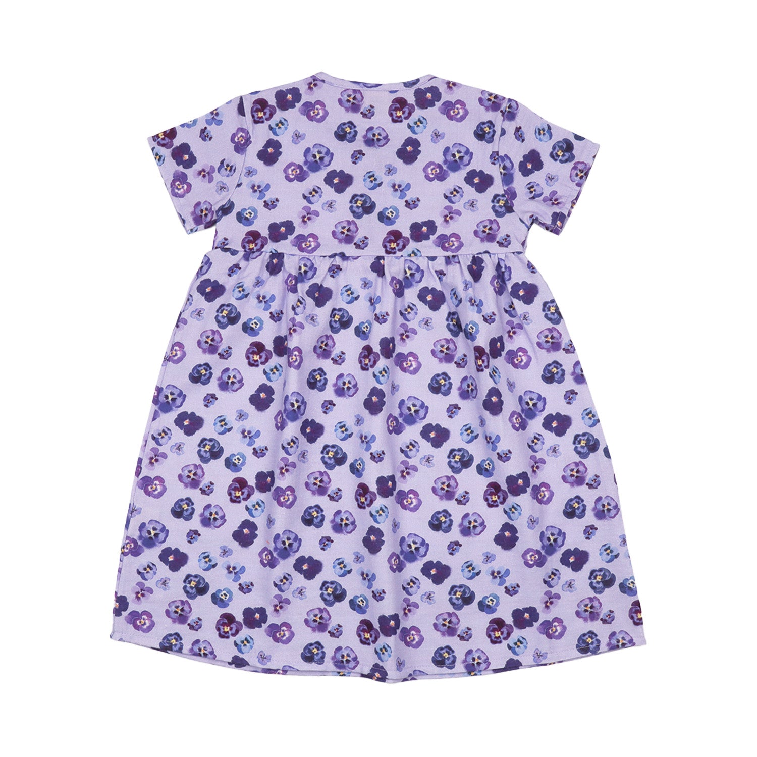 Purple Violas-Dress