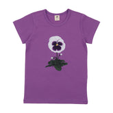 Purple Violas-T-Shirt
