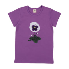 Purple Violas-T-Shirt