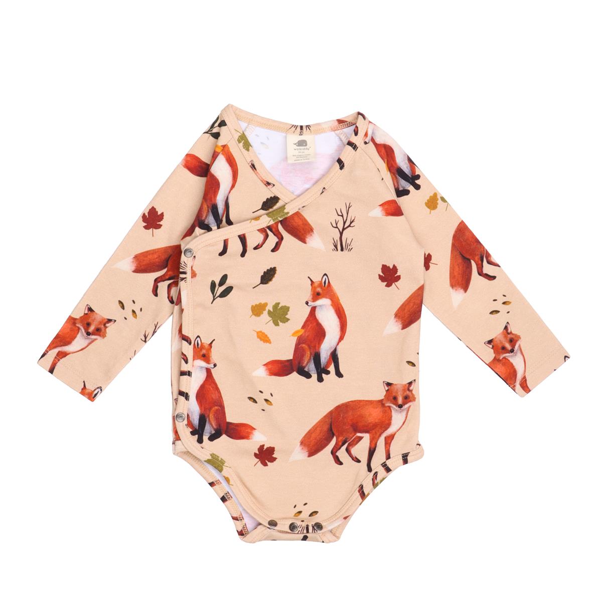 Wickelbody aus Baumwolle (Bio)