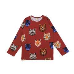 قميص طويل الأكمام مصنوع من القطن (عضوي)