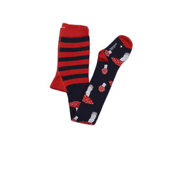 جوارب طويلة من القطن العضوي للأطفال - مريحة ومسامية ومستدامة