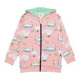 Swans in Spring-Sweat Jacket