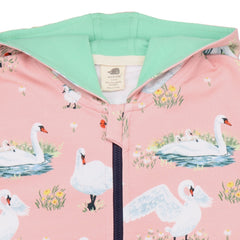 Swans in Spring-Sweat Jacket