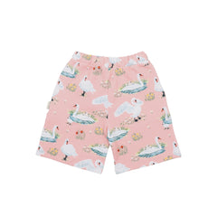Swans in Spring-Shorts