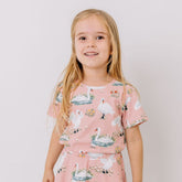 Swans in Spring-T-Shirt