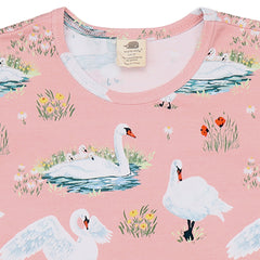 Swans in Spring-T-Shirt