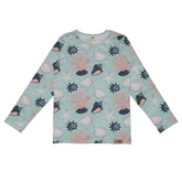 قميص طويل الأكمام مصنوع من القطن (عضوي)