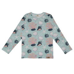 قميص طويل الأكمام مصنوع من القطن (عضوي)