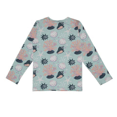 قميص طويل الأكمام مصنوع من القطن (عضوي)