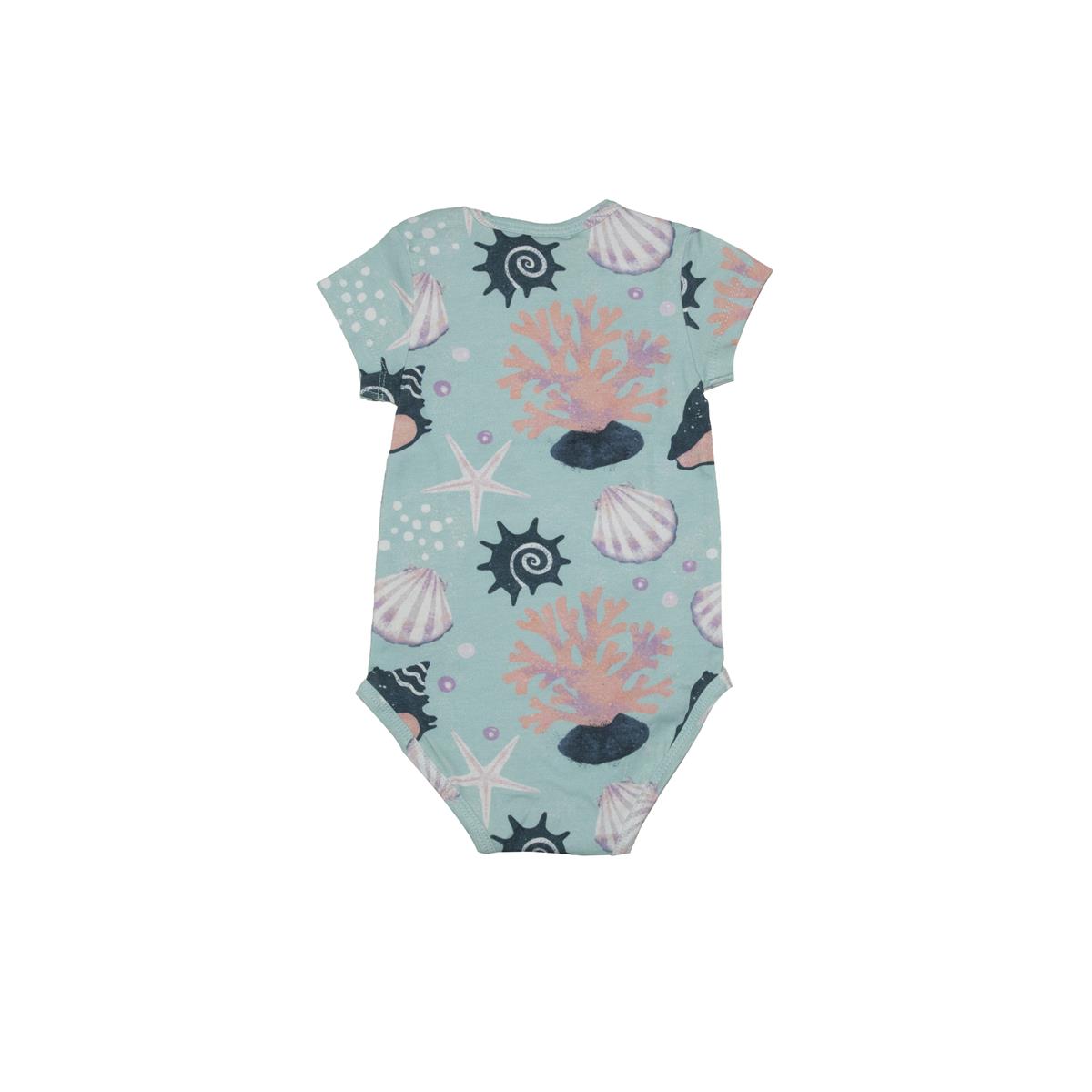 Kurzarm Body aus Baumwolle (Bio)