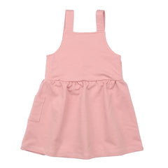 فضي وردي - فستان