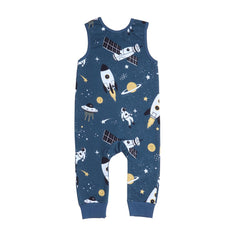 Sleeveless romper made of cotton (organic)