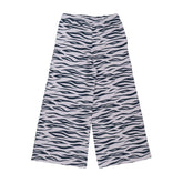 نمط النمر - بنطال واسع الساق