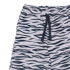 Tijgerpatroon - broek met wijde pijpen