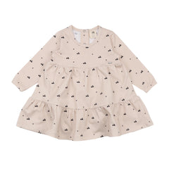 Trens minúsculos - Vestido com babados