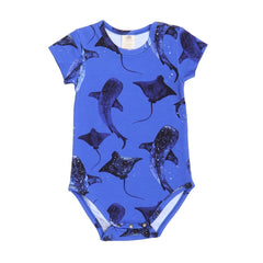 Kurzarm Body aus Baumwolle (Bio)