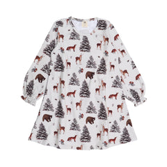 غابة الشتاء - فستان النوم