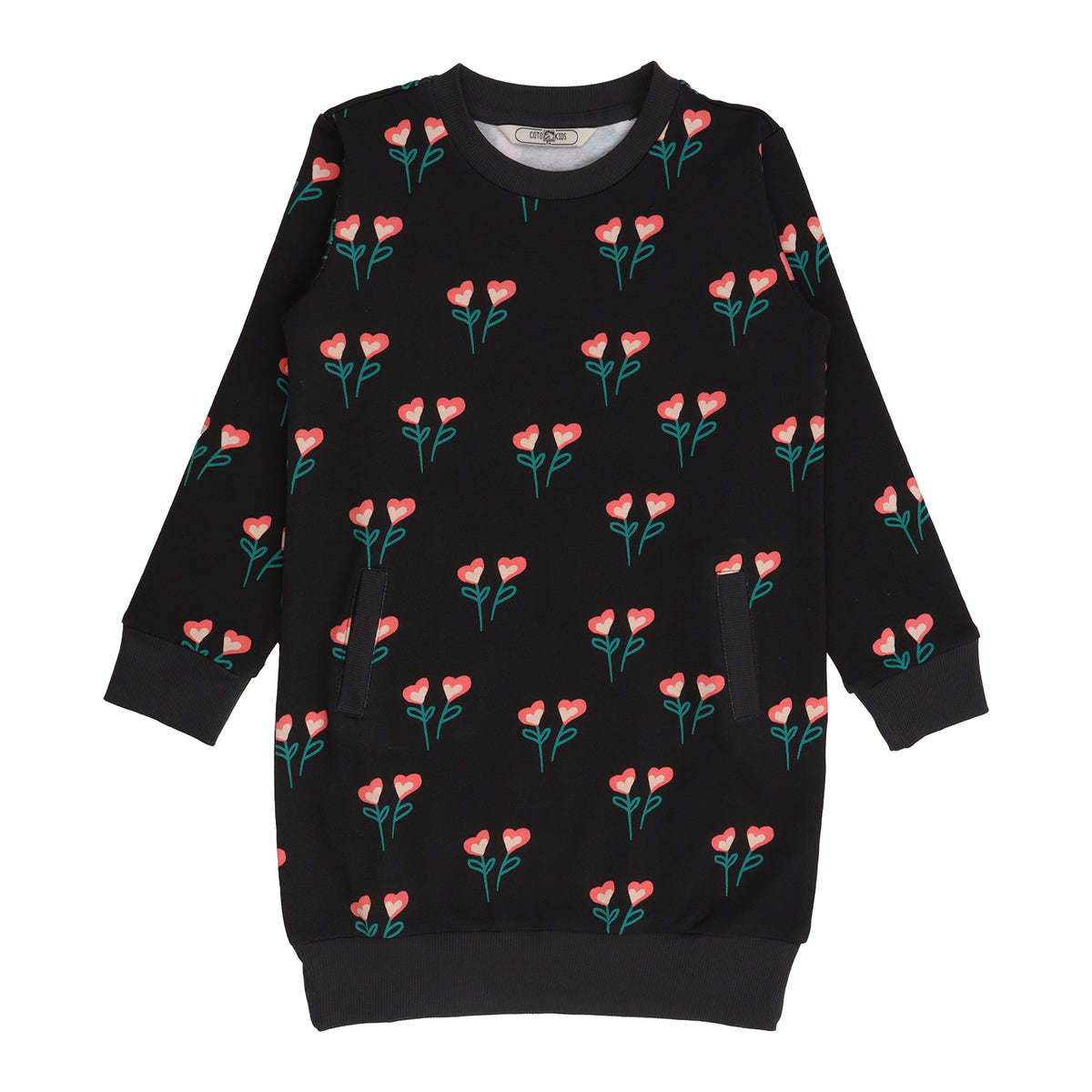 Flower Hearts 33-Sweatdress