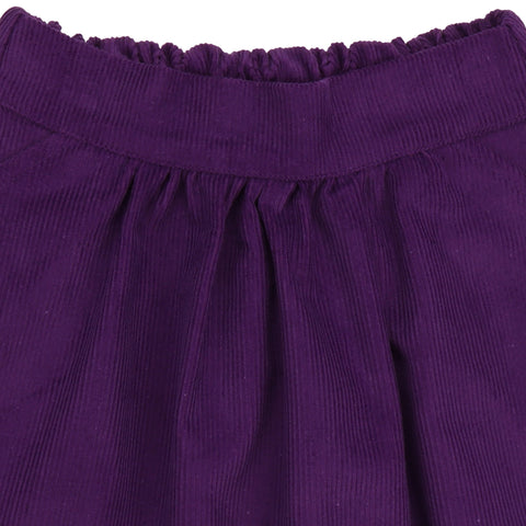 Cord Mysterious Purple 01-Skirt