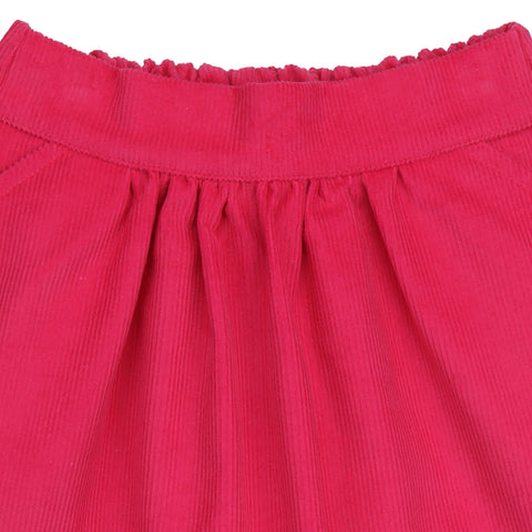 Cord Bright Pink 05-Skirt