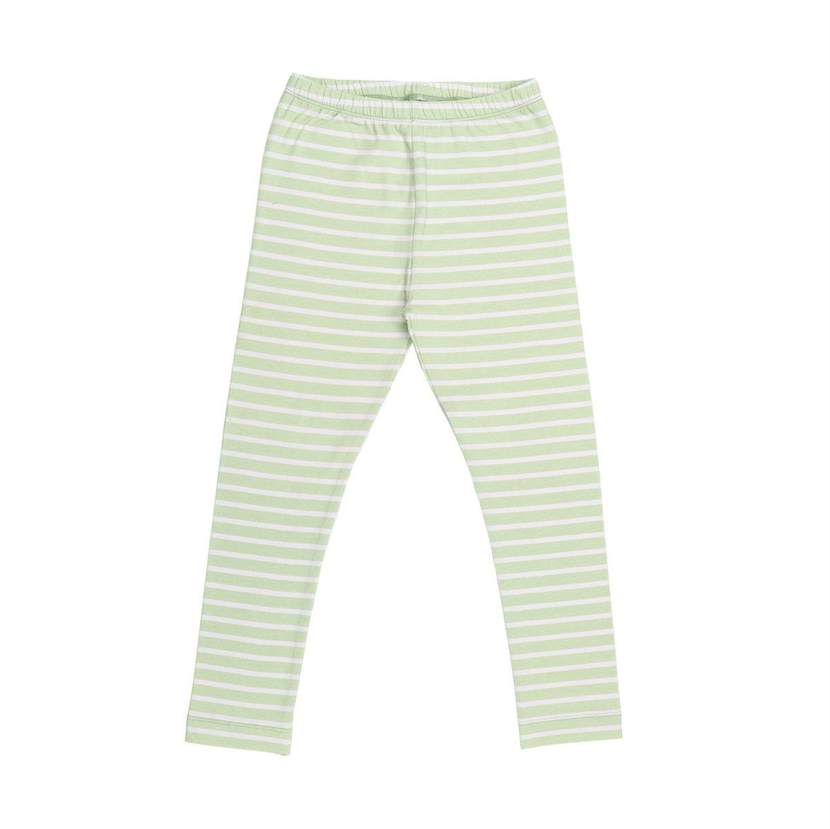 Green stripes 14-Leggings