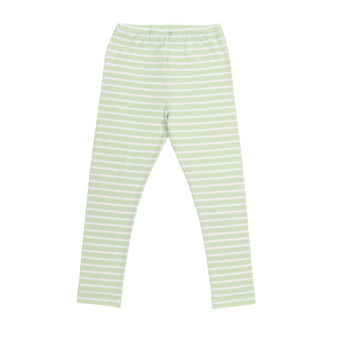 Green stripes 14-Leggings