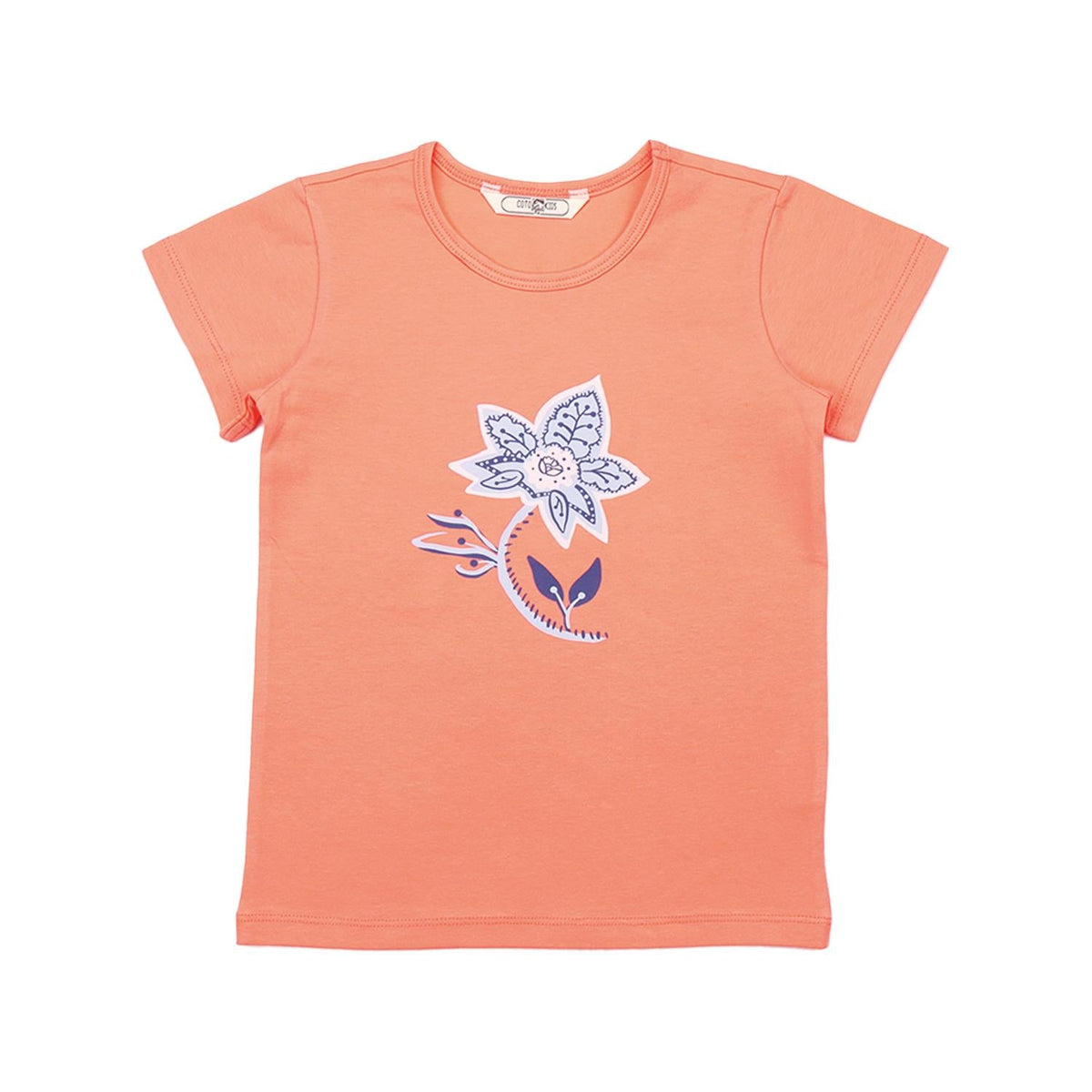 Blue Flowers-T-Shirt