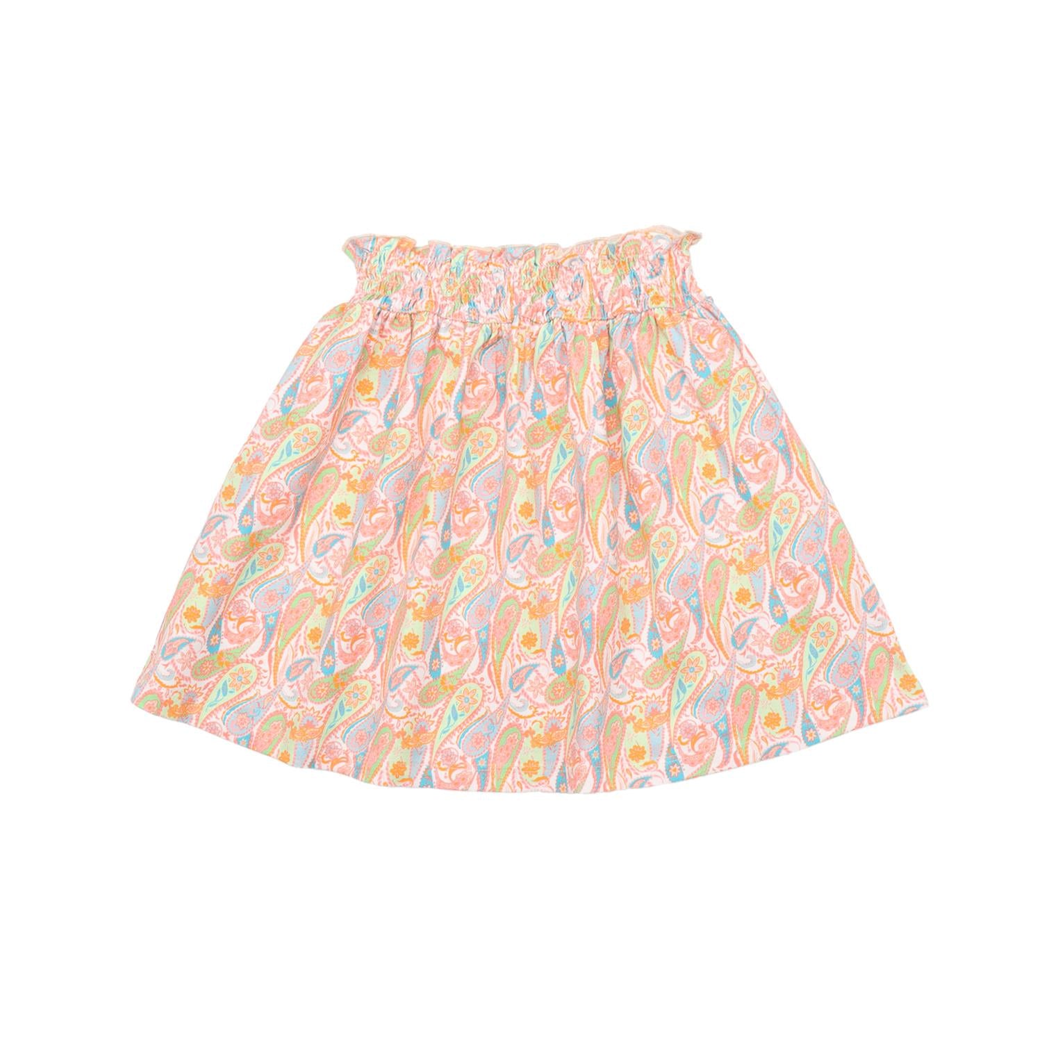 Colourful Paisley 23-Skirt