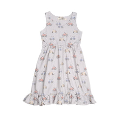 Bicycle-Sleeveless Dress