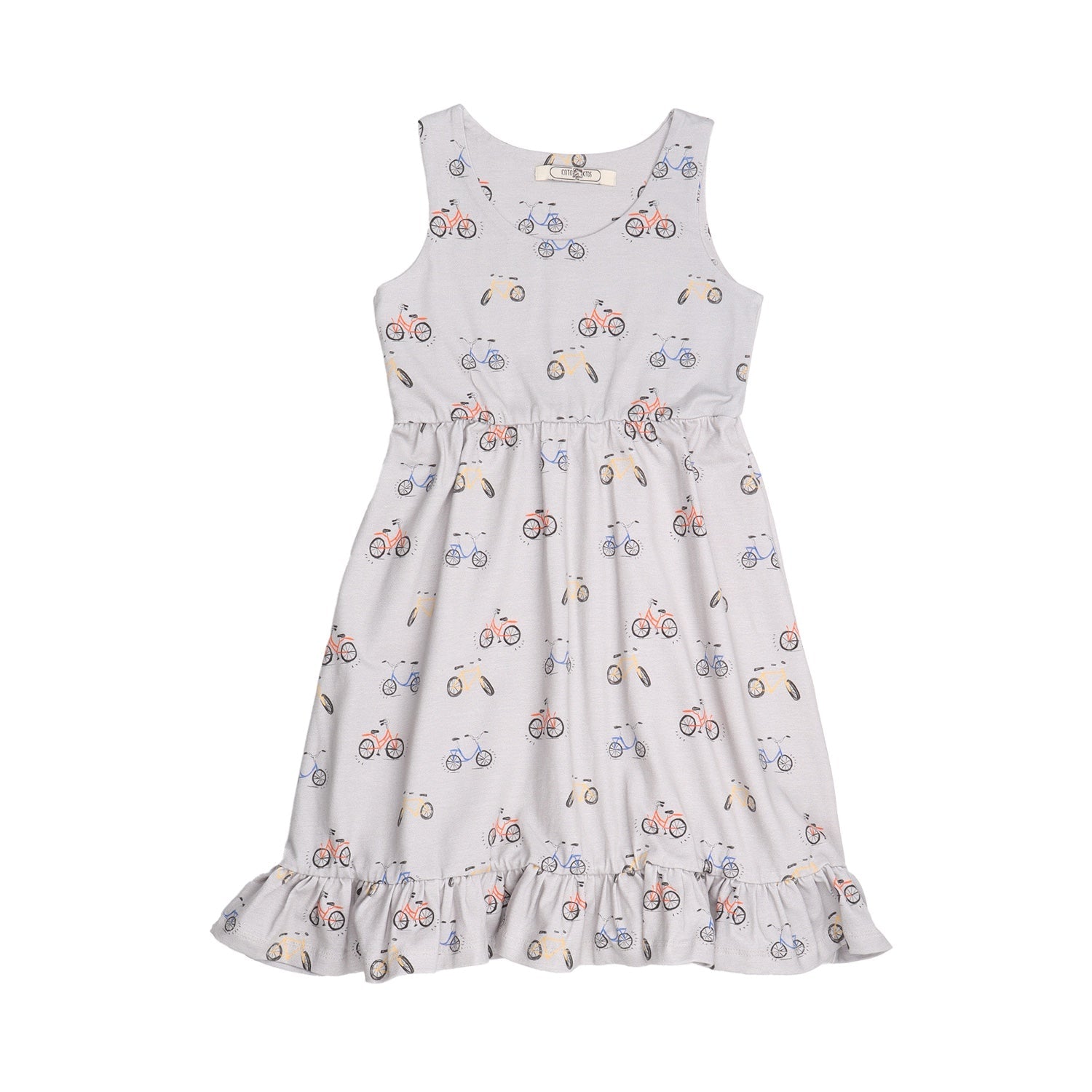 Bicycle-Sleeveless Dress