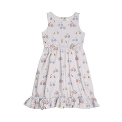 Bicycle-Sleeveless Dress