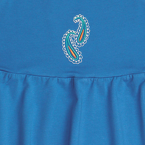 Colourful Paisley 23-Sleeveless Dress