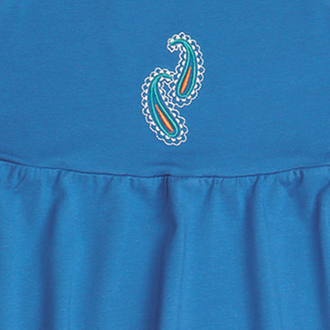 Colourful Paisley 23-Sleeveless Dress