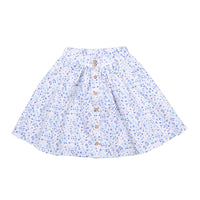Blue Flowers-Skirt