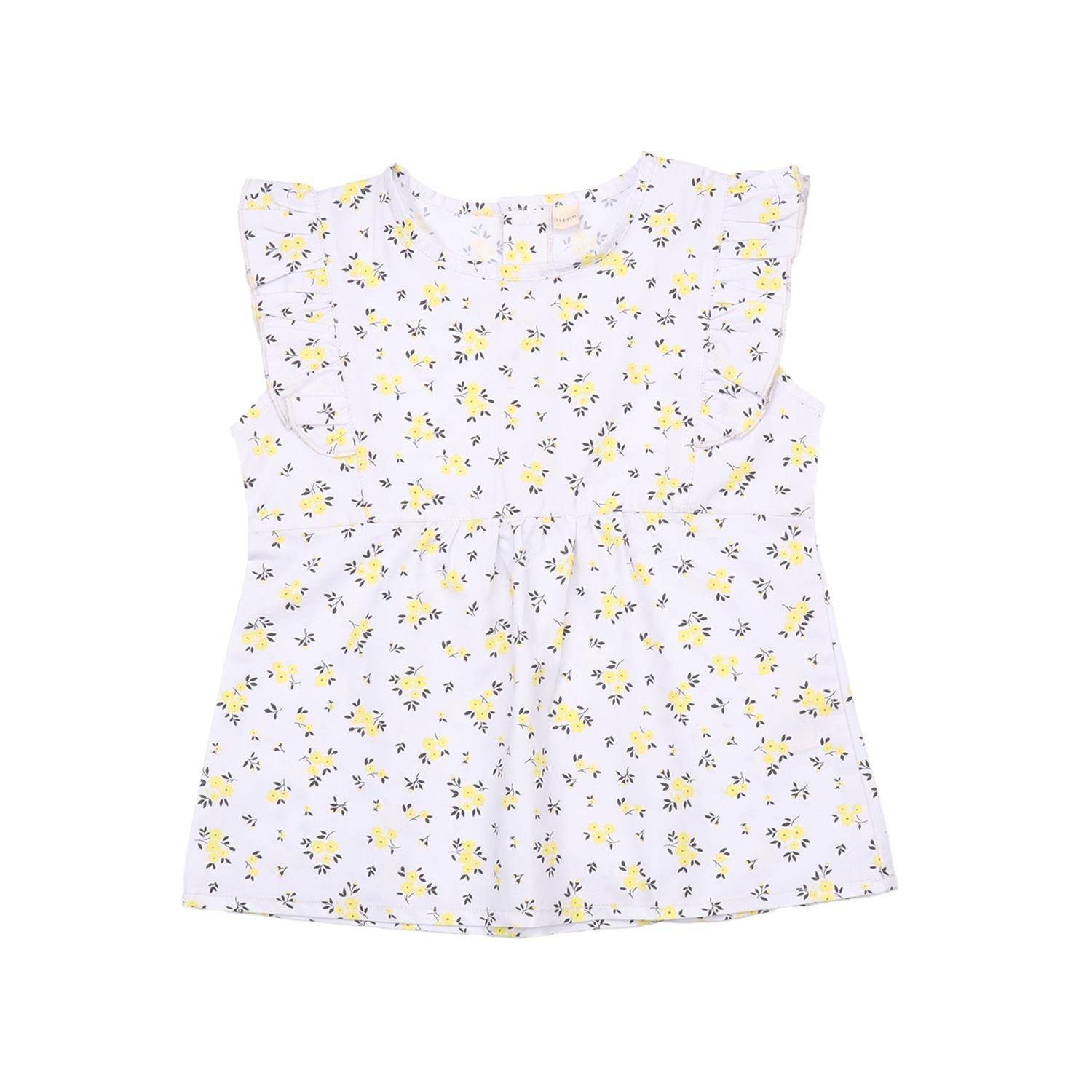 Yellow Flowers-Blouse