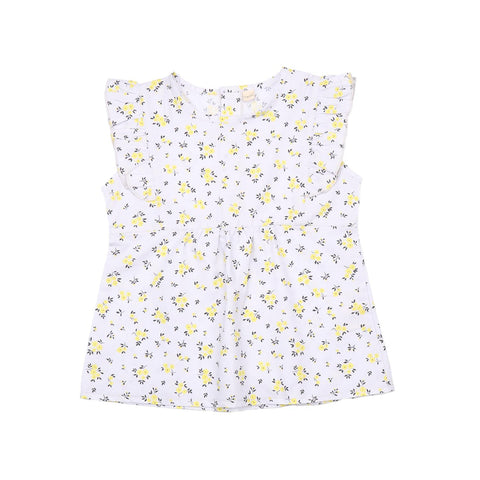 Yellow Flowers-Blouse