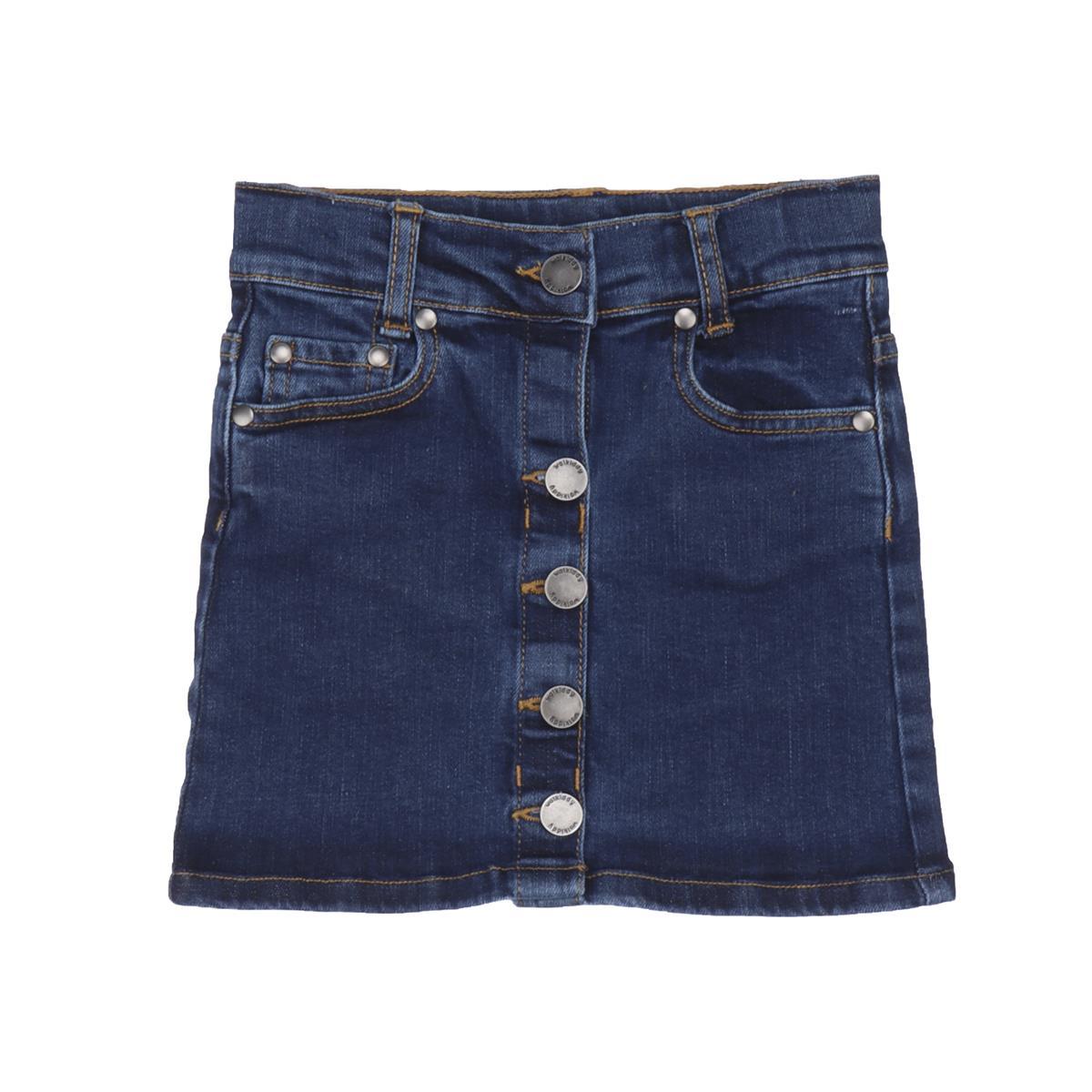 Rock aus Jeans (baumwolle bio)