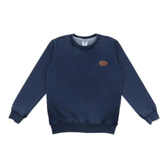 Sudadera tipo jersey confeccionada en jeans (algodón orgánico)