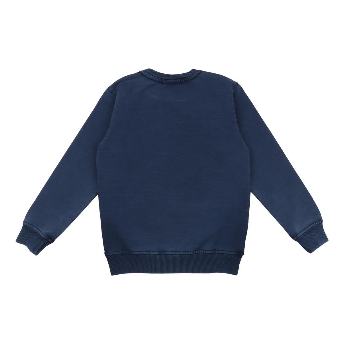 Sudadera tipo jersey confeccionada en jeans (algodón orgánico)